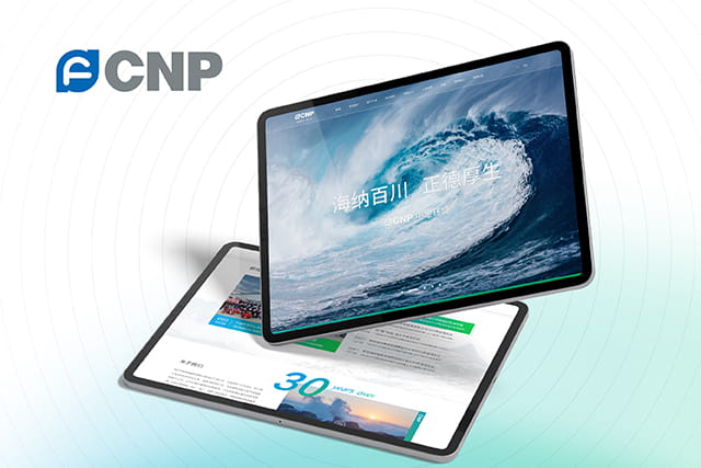 環境企業網站設計-高端網站建設-南方中金環境